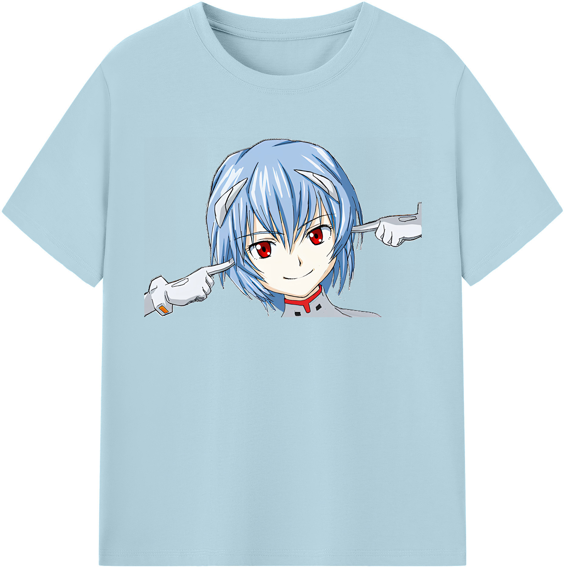 （画像用） EVA 新世紀エヴァンゲリオン 綿100％半袖Tシャツ（フロントプリント）